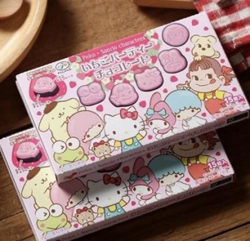 فوجيا بيكو و سانريو شوكولاتة نكهات الفراولة 40 جرا...