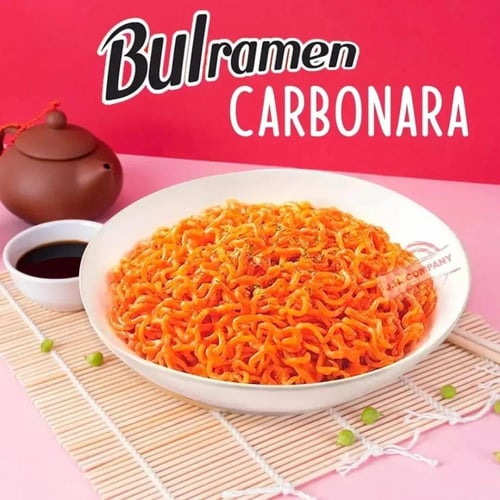 نودلز ساميانج بولرامين كاربونارا كوب كبير
