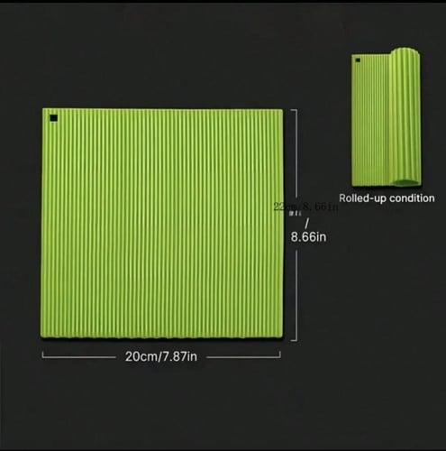 حصيرة سوشي غير لاصقة من السيليكون- حصيرة ، مصنوعة...