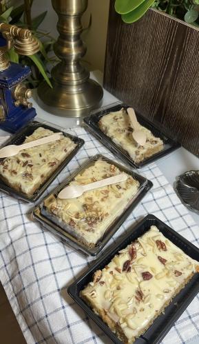 كيكة الجزر /صحي وخالي من الجلوتين