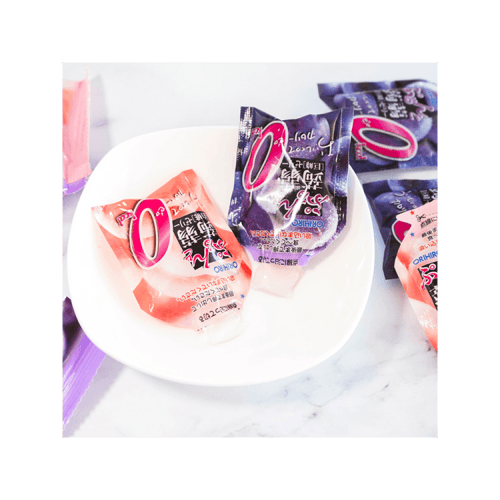 أوريهيرو - جيلي كونجاك - خوخ وعنب 12 قطعة