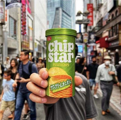 شيب ستار الياباني واي بي سي - شيبس ستار بنكهة الكر...