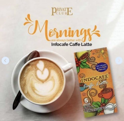 إندو كافية / قهوة مع الحليب/ضرف