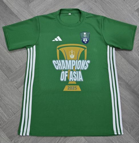 تيشيرت أبطال آسيا النخبه الاسيويه الجديد لون أخضر