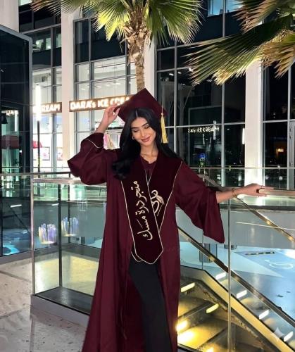 عباية تخرج بر غندي 2026