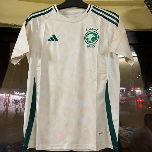 تيشيرت المنتخب السعودي الجديد لون أبيض 2025 - 2024...