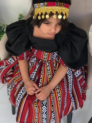 فستان يوم التأسيس - بناتي