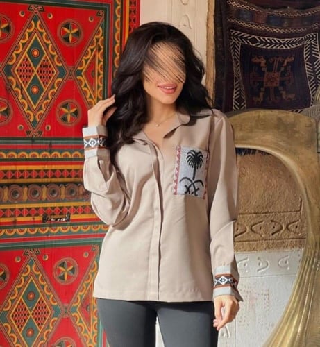 قميص أسود يوم التأسيس