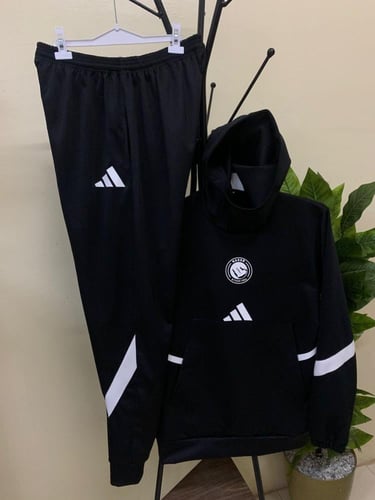 طقم النصر الشتوي لون أسود الطقم الجديد