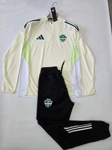 طقم تمارين الاهلي مع سروال طويل