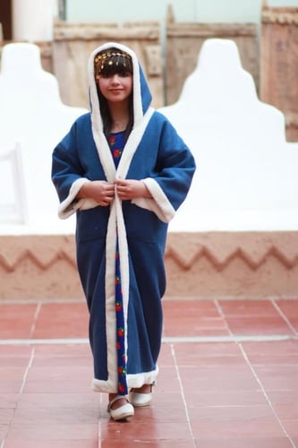 فروات اطفال شتويه لون أزرق لجميع الأعمار متجر درة...