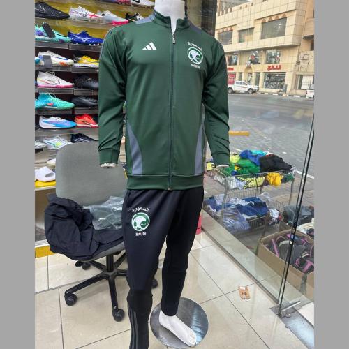 طقم تمارين المنتخب السعودي جاكيت مع بنطلون