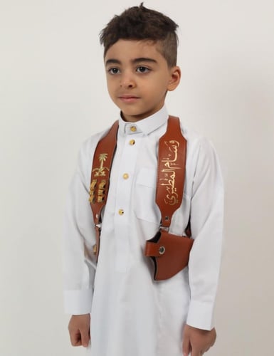 مجند اطفال لون بني - متجر درة مسك