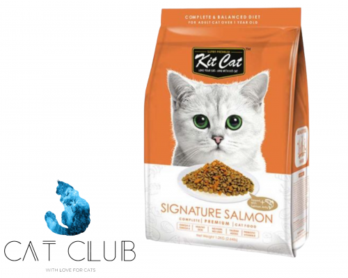 كت كات السلمون طعام جاف لفراء جميل 1.20