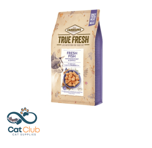 كارنيلوف تروفريش بالسمك للقطط المعقمه 1.8kg