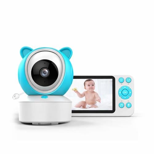 كاميرا مراقبة أطفال ميجا مع شاشة 5 بوصة (بدون انتر...