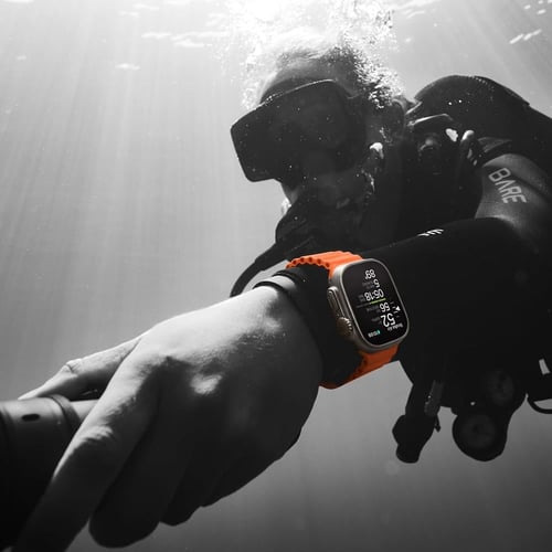 ساعة ذكية شبيهة أبل الترا (Mega Ultra) شاشة كاملة...