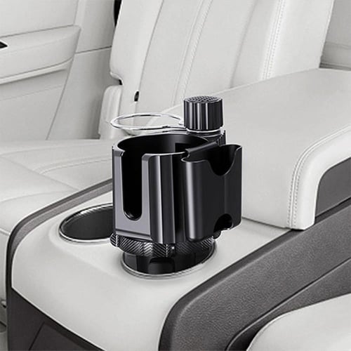 حامل أكواب وجوال للسيارة 4 في 1 (منظم ذكي وقابل لل...
