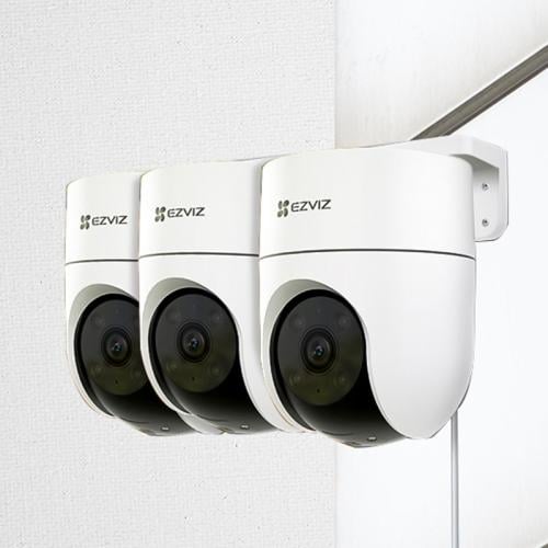 بكج كاميرات مراقبة ذكية EZVIZ خارجية بدقة 4K (عدد...