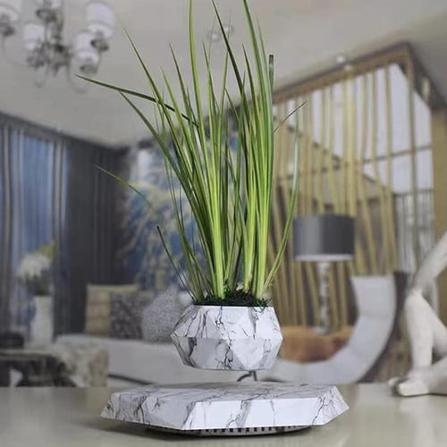 حوض نباتات طائر مغناطيسي (تحفة ديكور عائمة وتدور 3...
