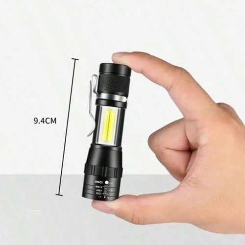 كشاف قابل للشحن مع سلك شاحن