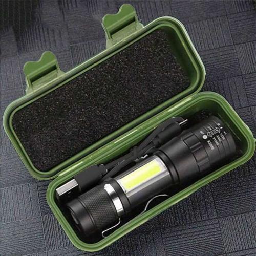 كشاف قابل للشحن مع سلك شاحن