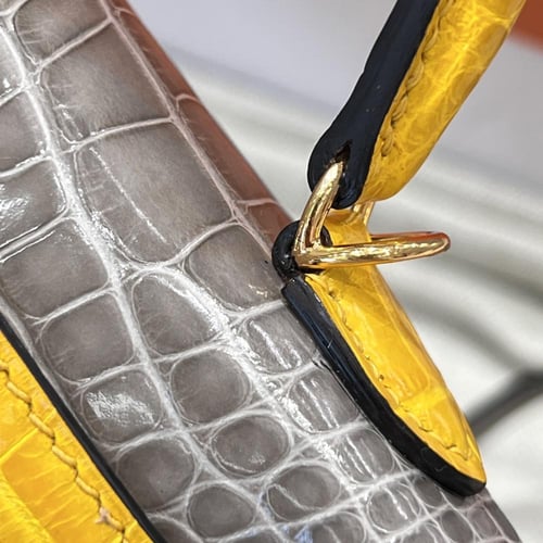 Mini Kelly crocodile