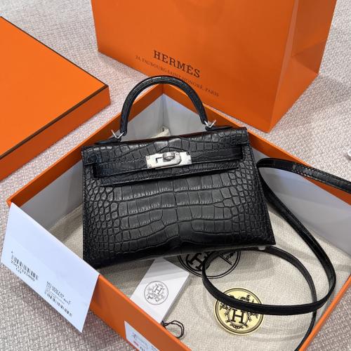 Mini Kelly crocodile