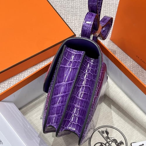 Mini Constance 18cm crocodile