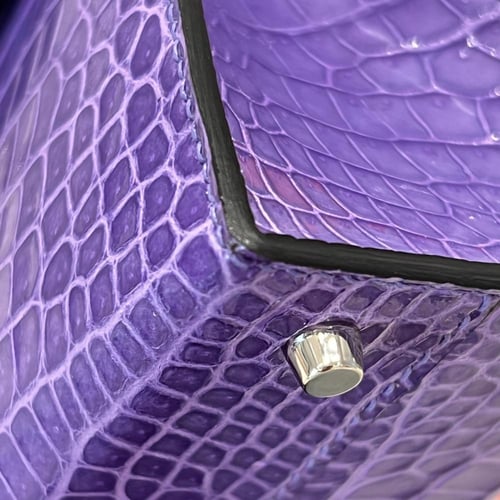 Mini Kelly crocodile