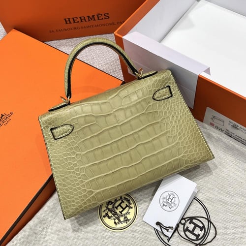 Mini Kelly crocodile