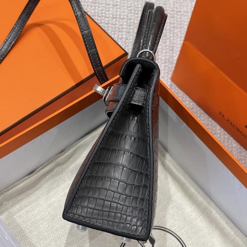 Mini Kelly crocodile