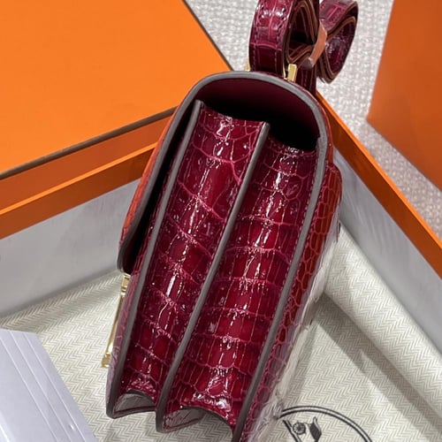 Mini Constance 18cm crocodile