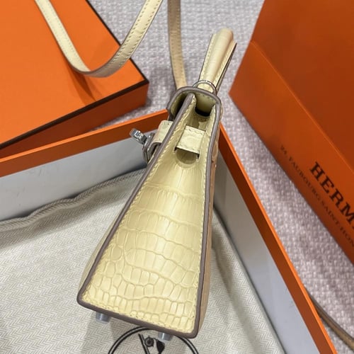 Mini Kelly crocodile