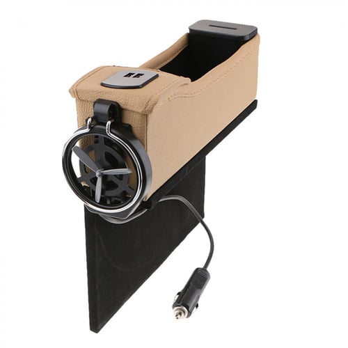 قطعة بجانب السائق مع شاحن يو اس بي