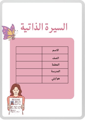 ملف انجاز إنجليزي الصف السادس