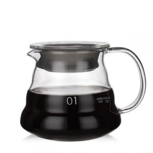 سيرفر قهوة V60 زجاجي 360 مل - مقاس 01