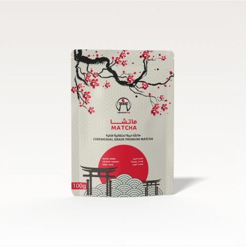 ماتشا رشفة يابانية درجة احتفالية فاخرة 100 جرام