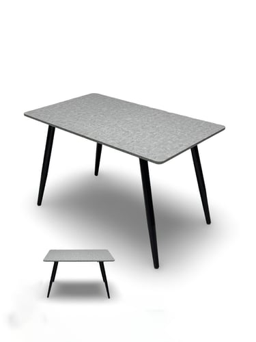 طاولة طعام خدمة مفردة بتصميم حديث وعصري