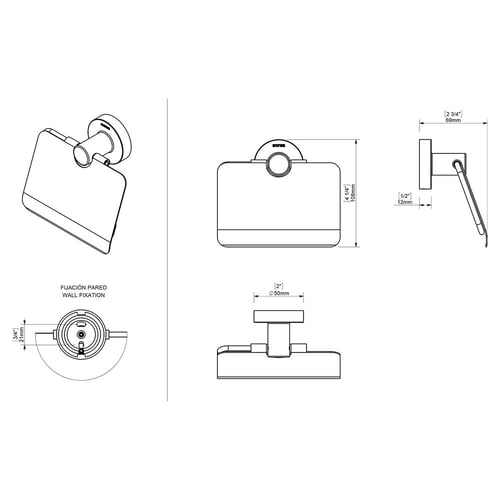 اكسسوار كروم 5 قطع ASTRAL
