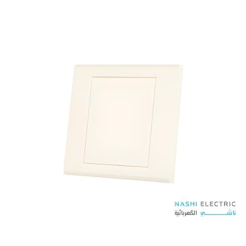 غطاء بلاستك أبيض 7*7 كواترك عالي الجودة