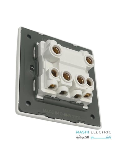 مفتاح مكيف 45 امبير لوكلير ابيض LECLERC سموث