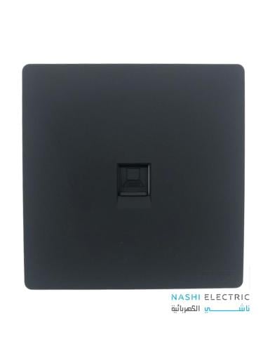 فيش شبكة CAT6 لوكلير اسود LECLERC سموث