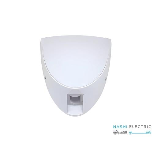 كشاف بصمة ليد اطار ابيض اضاءة صفراء