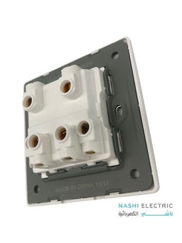 مفتاح سخان 20 امبير لوكلير ابيض LECLERC سموث