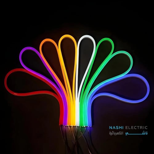 شريط ليد زينة احمر 50 متر خارجي ضد الماء