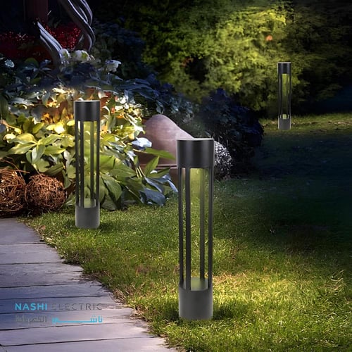 عامود حديقة لوكلير LECLERC اسود بمقاسات مختلفة