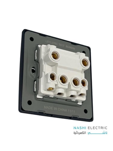 مفتاح مكيف 45 امبير لوكلير اسود LECLERC سموث