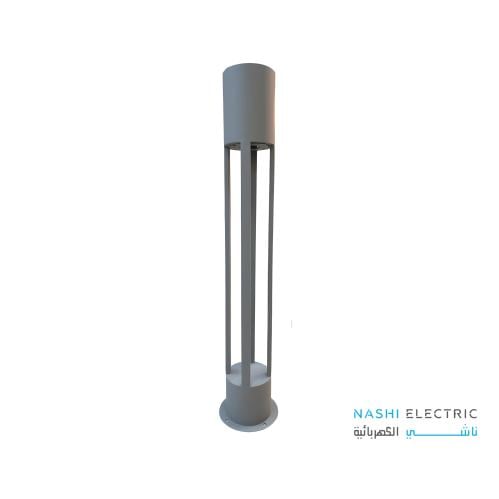 عامود حديقة لوكلير LECLERC رمادي 80 سم