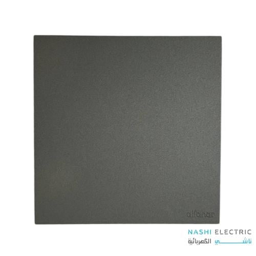 غطاء تسكيرة الفنار ماسه رمادي 7*7